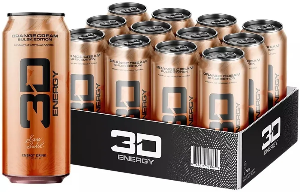 3d energy drink case orange cream sulek edition
