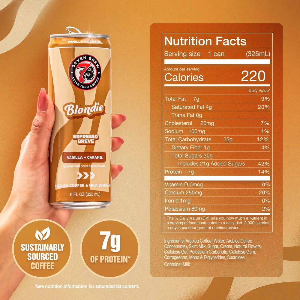 7 Brew Chilled Espresso Makes it Into Walmart 7 brew chilled espresso blondie label