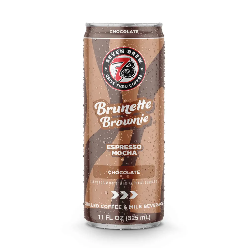 7 Brew Chilled Espresso Makes it Into Walmart 7 brew chilled espresso brunette brownie can