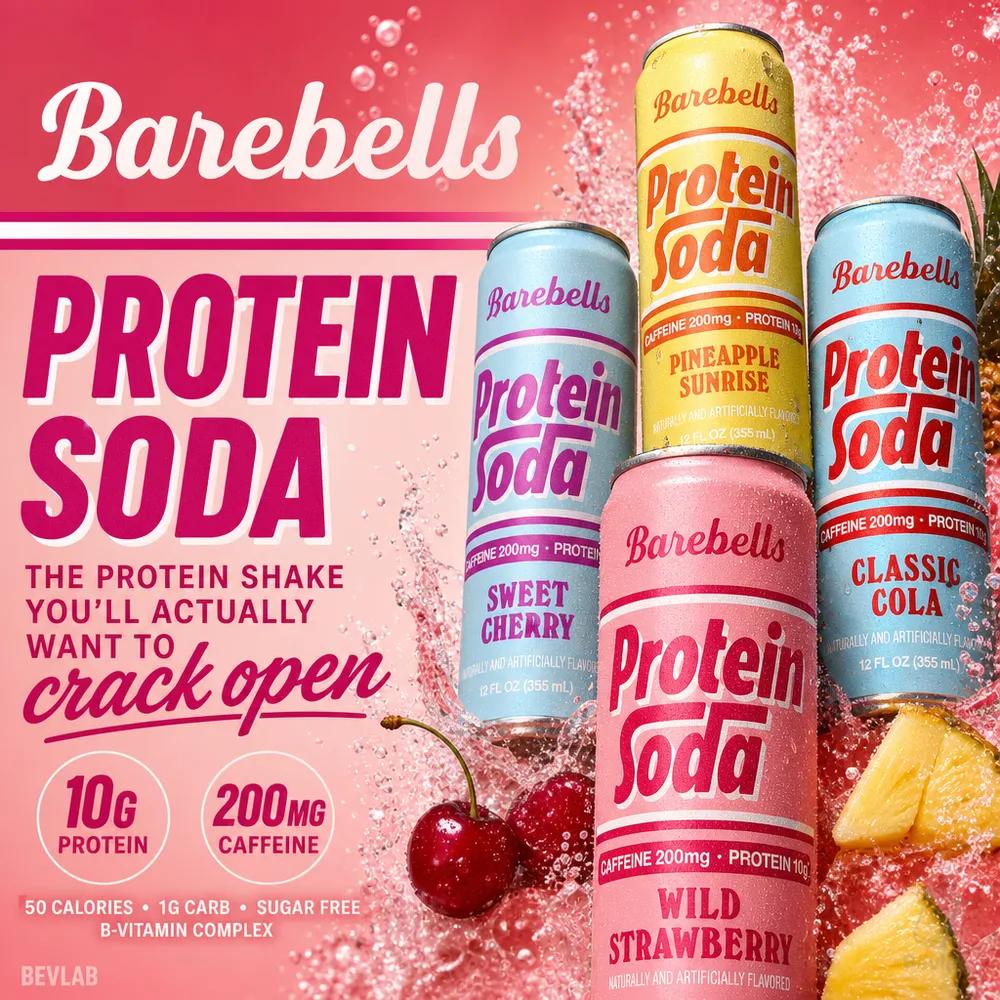 Barebells Protein Soda Featured Brand