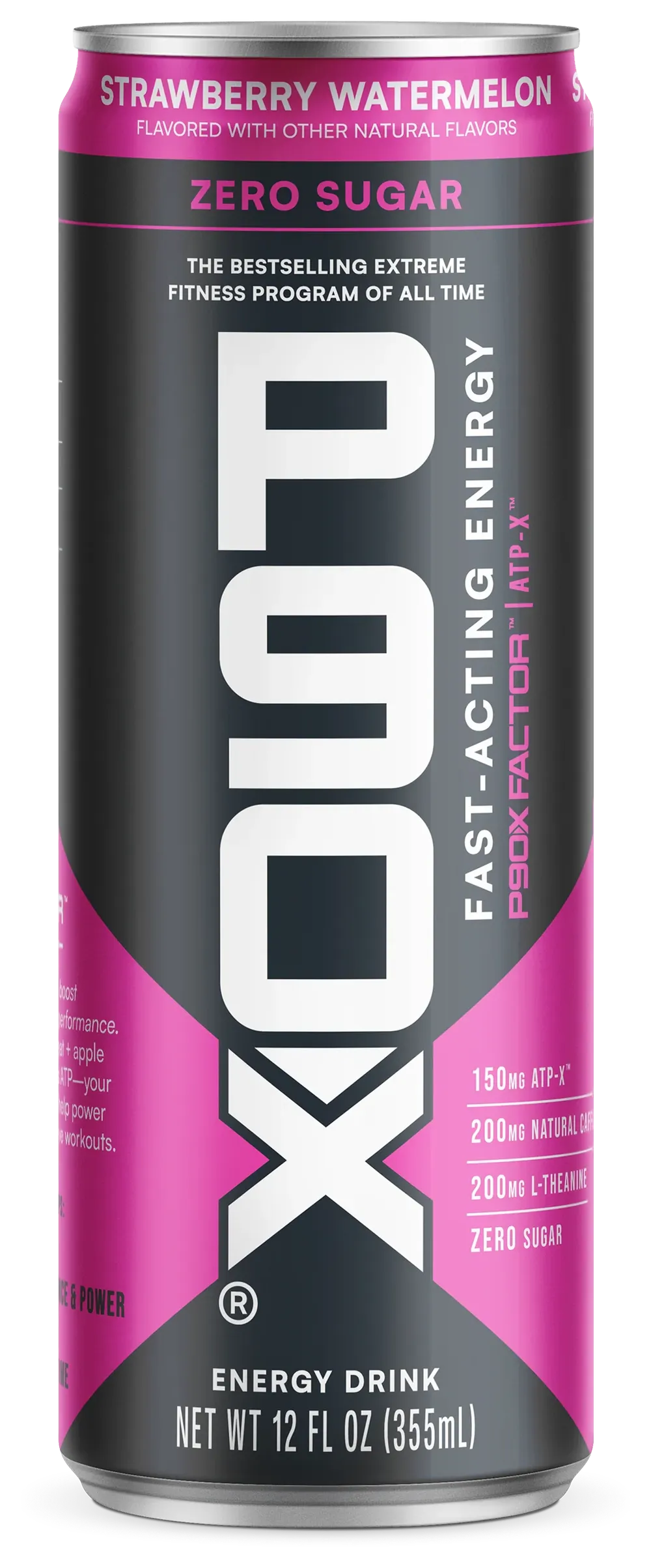 BODi P90X Energy Drink Strawberry Watermelon can