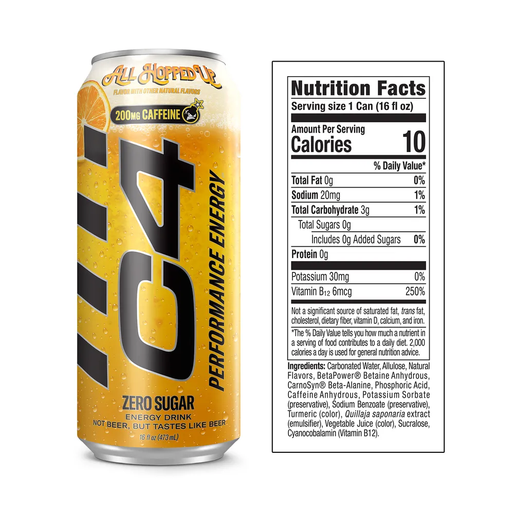 c4 energy all hopped up can ingredients