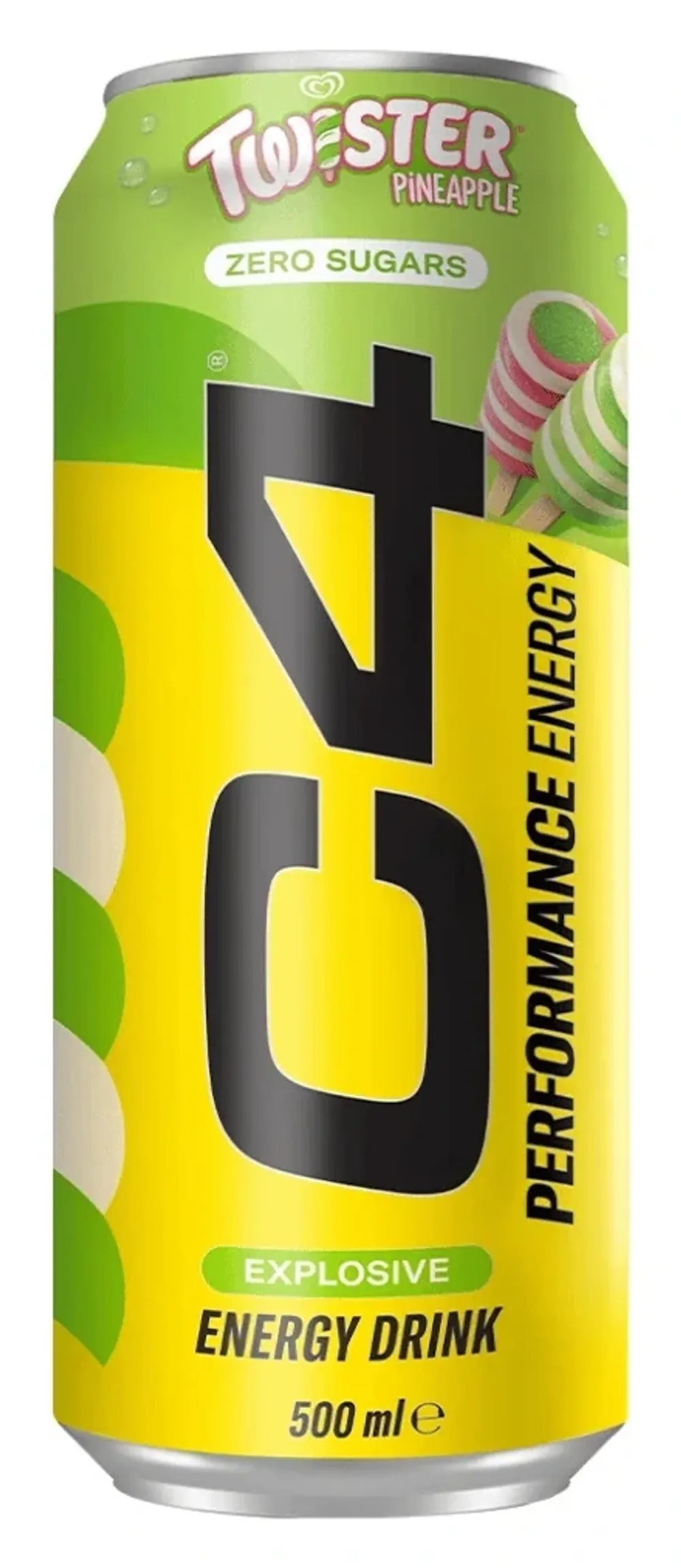 C4 Performance Energy Drops Twister Pineapple in Europe c4 twister pineapple can