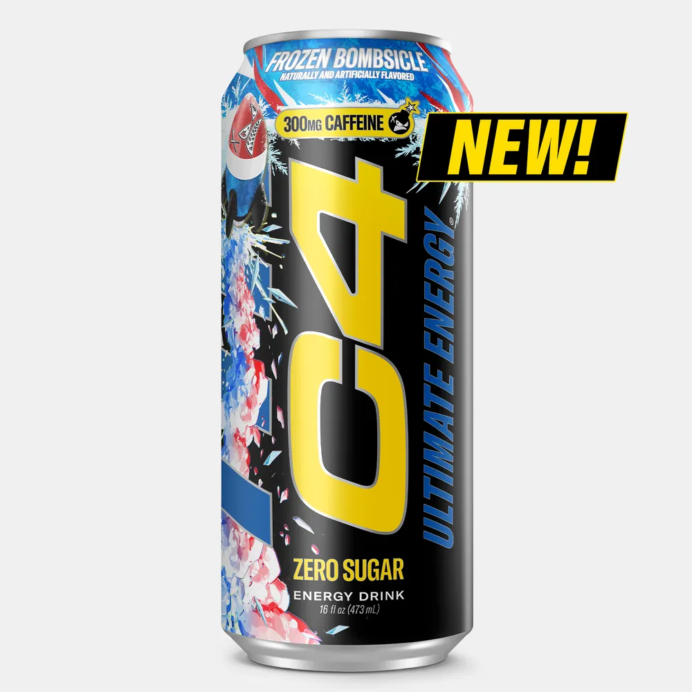 C4 Ultimate Energy Frozen Bombsicle can