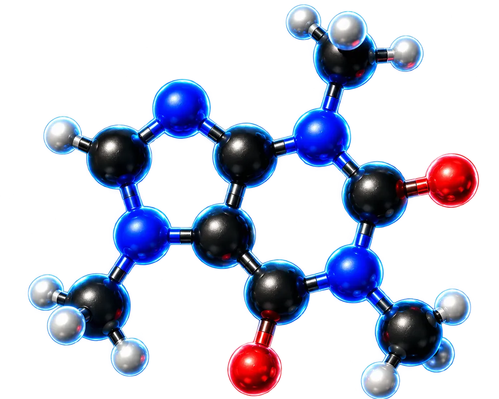 caffeine molecule
