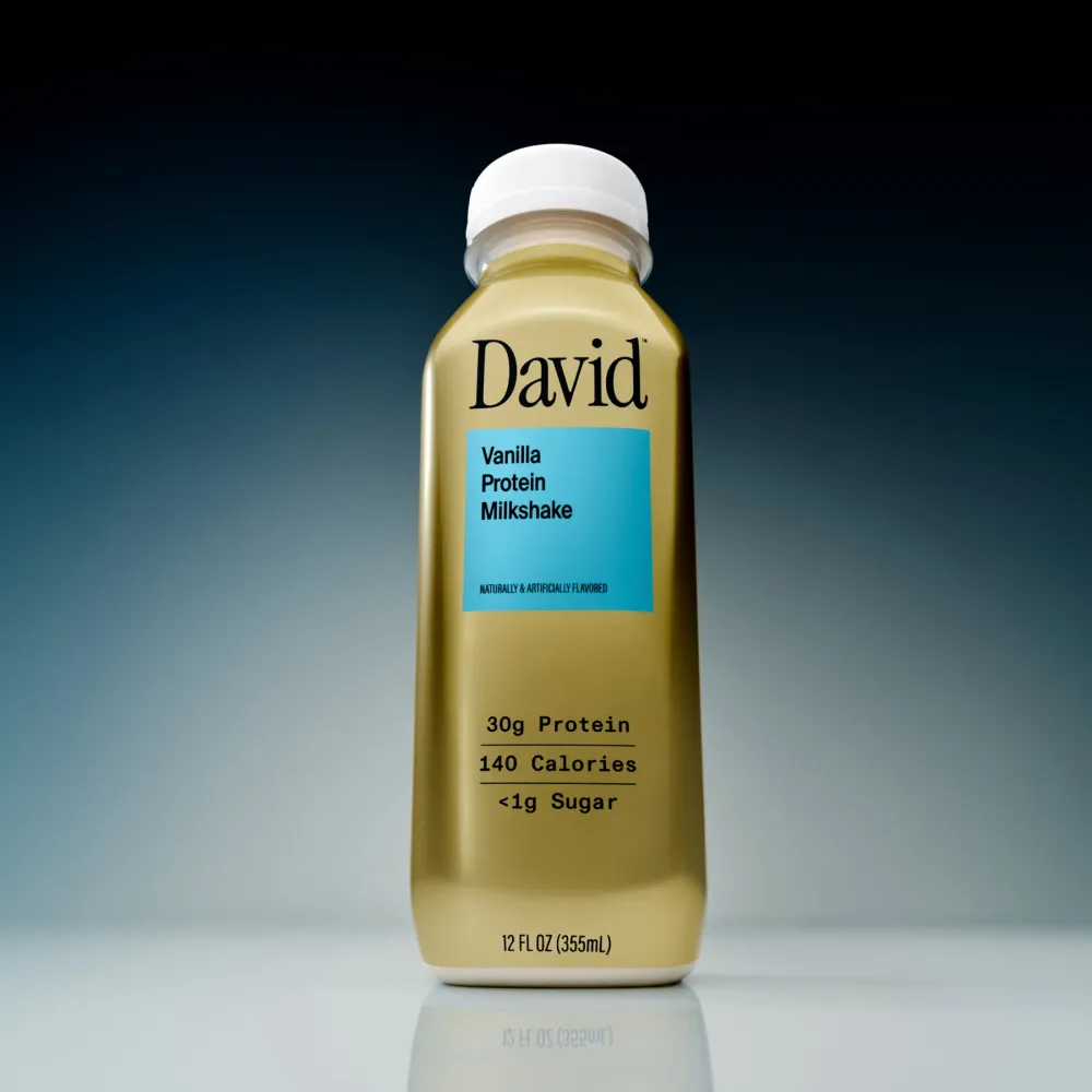 david protein milkshake vanilla bottle only