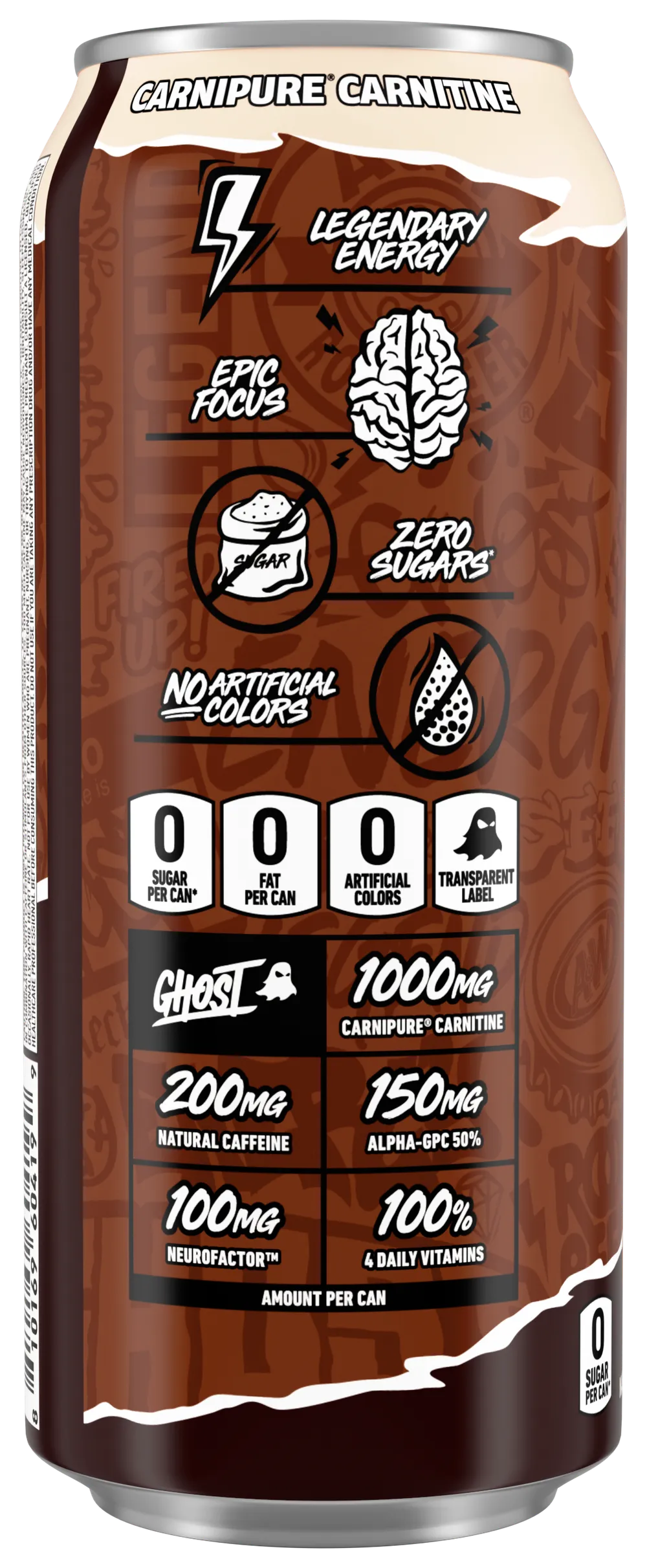 Ghost Energy A&W Root Beer Can Benefits