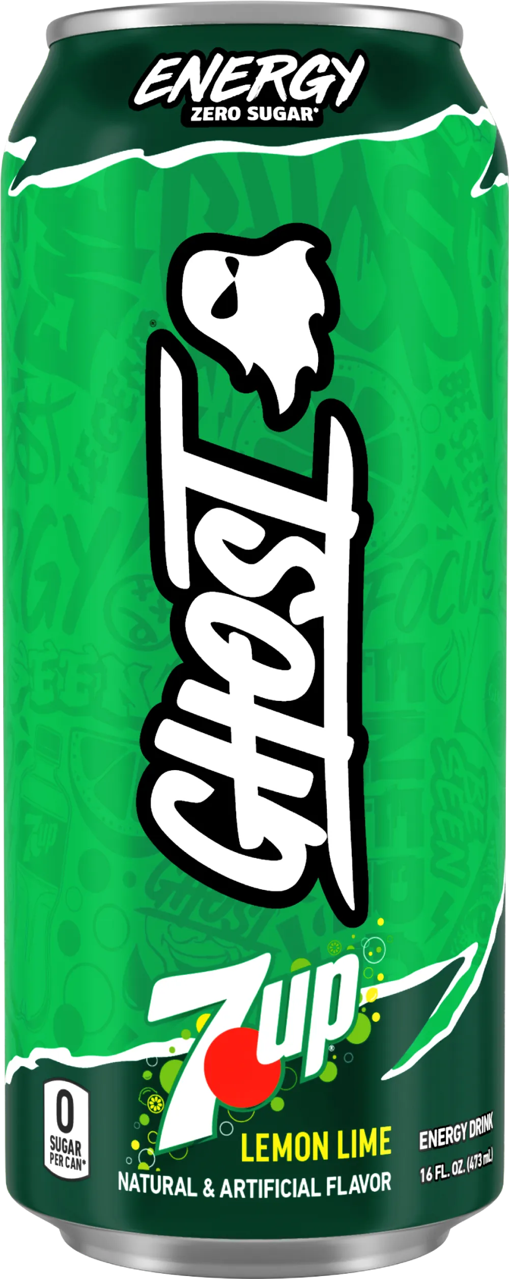 Ghost Energy Drink 7up Lemon Lime