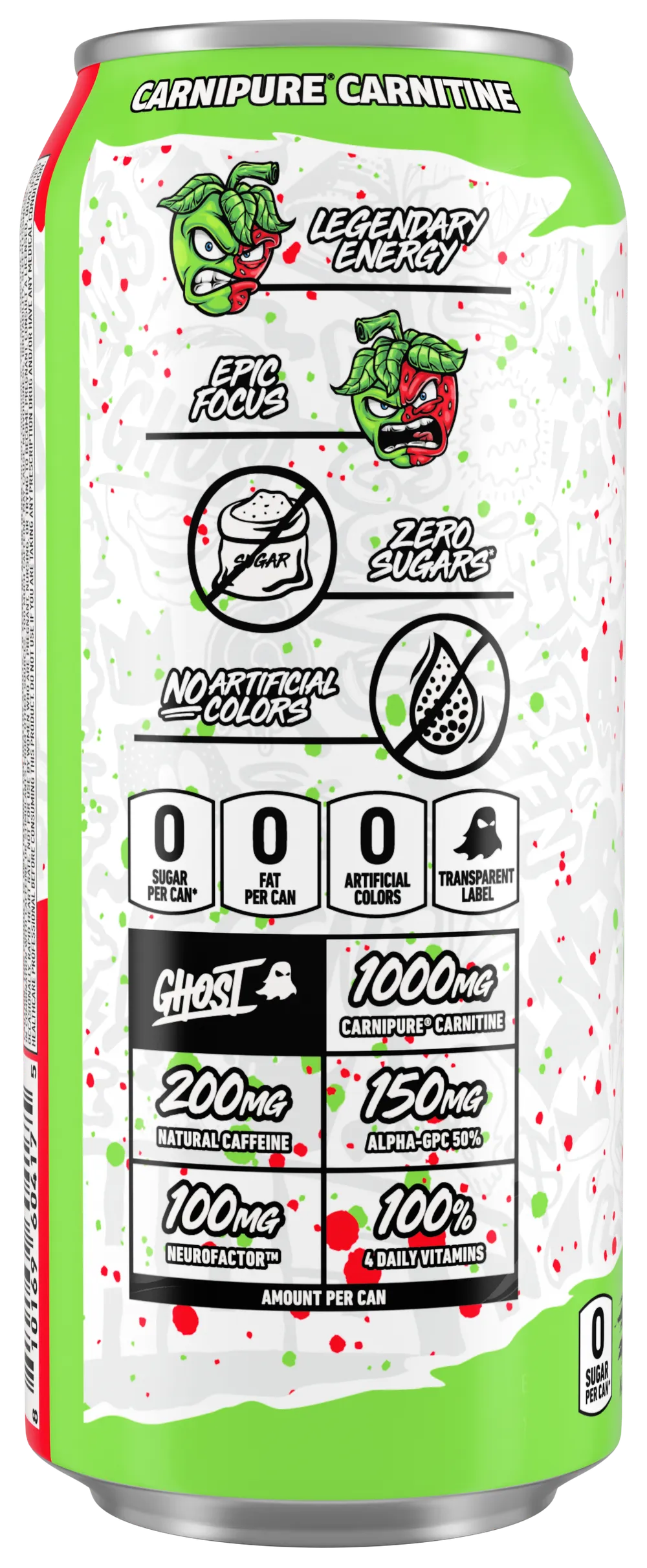Ghost Energy Sour Strips Appleberry Icons