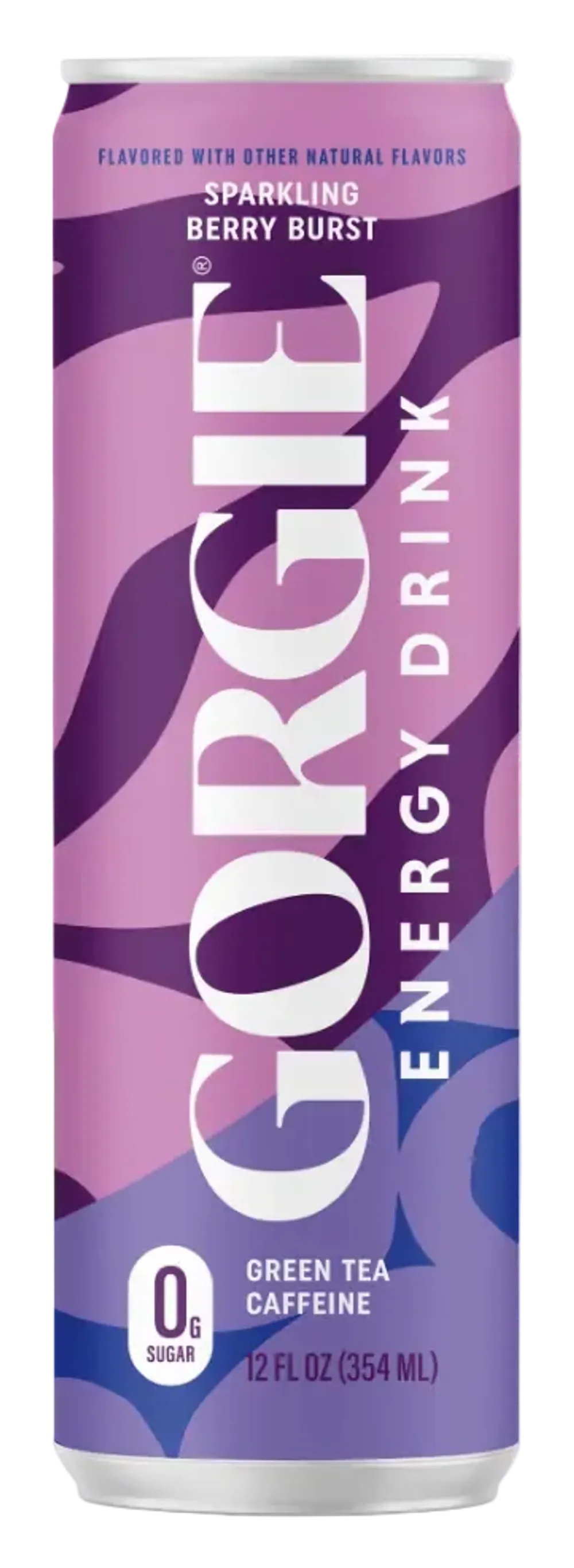gorgie energy drink berry burst purple can