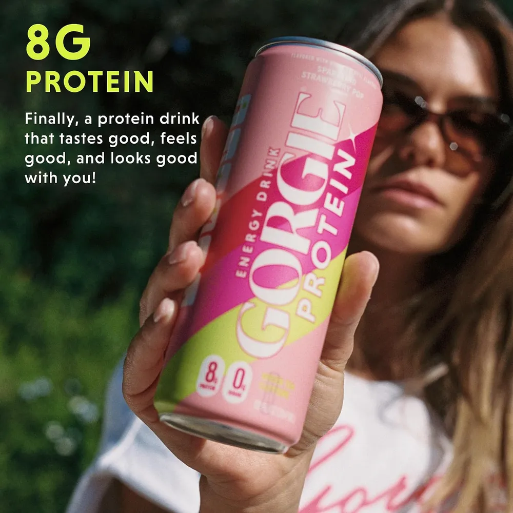 gorgie protein energy drink strawberry pop gallery 02