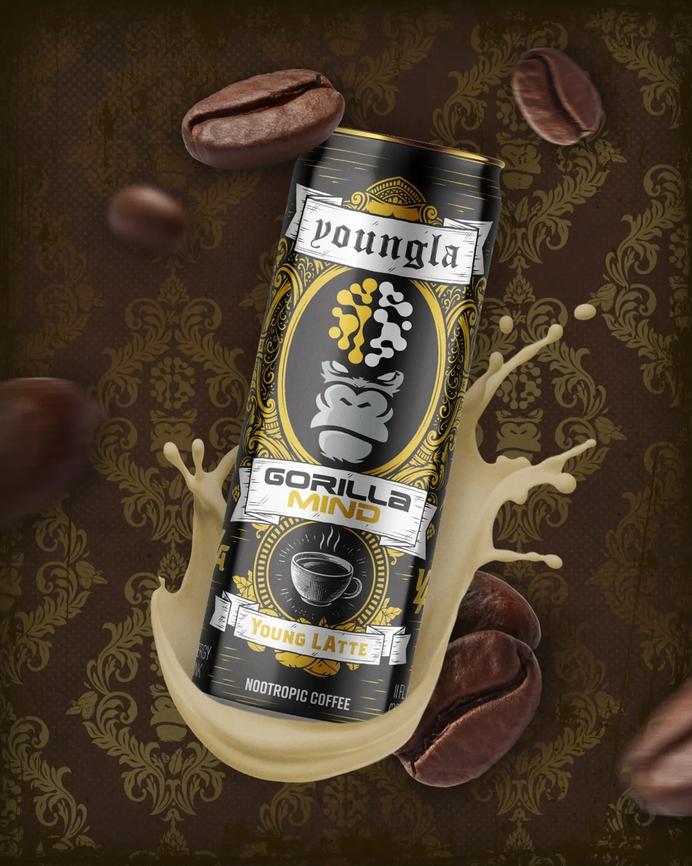 Gorilla Mind YoungLA Young Latte