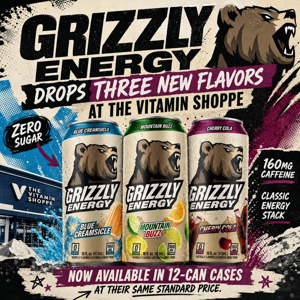 Grizzly Energy Blue Creamsicle can