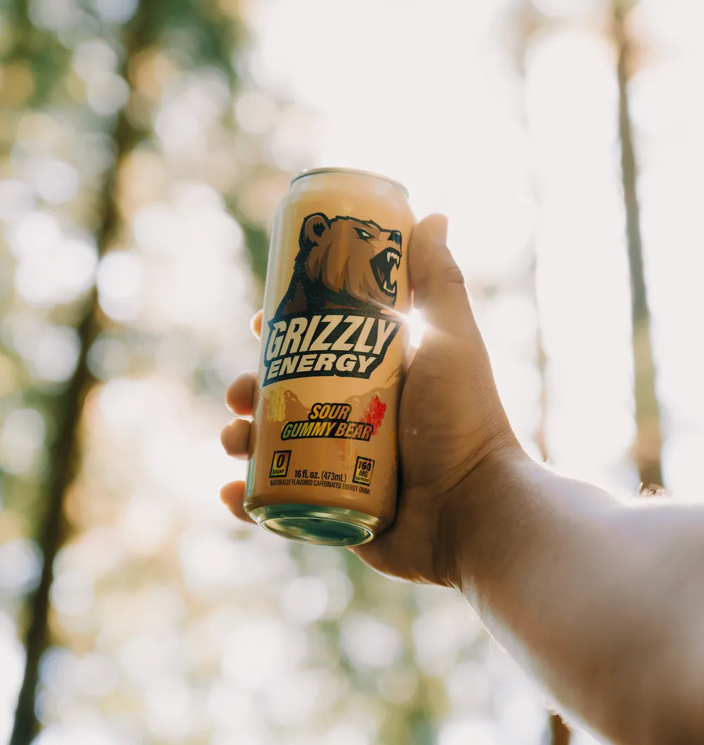 Grizzly Energy Drink product lineup
