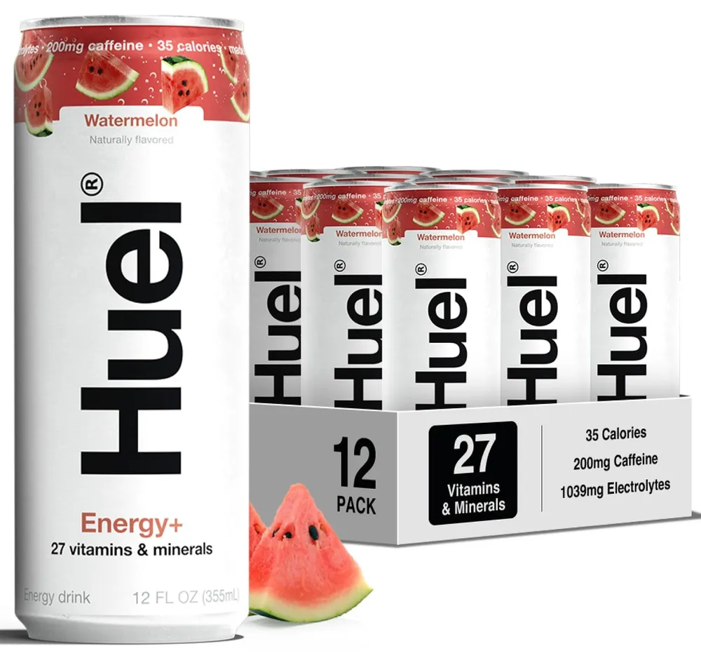 Energy+ Drink huel energy plus watermelon