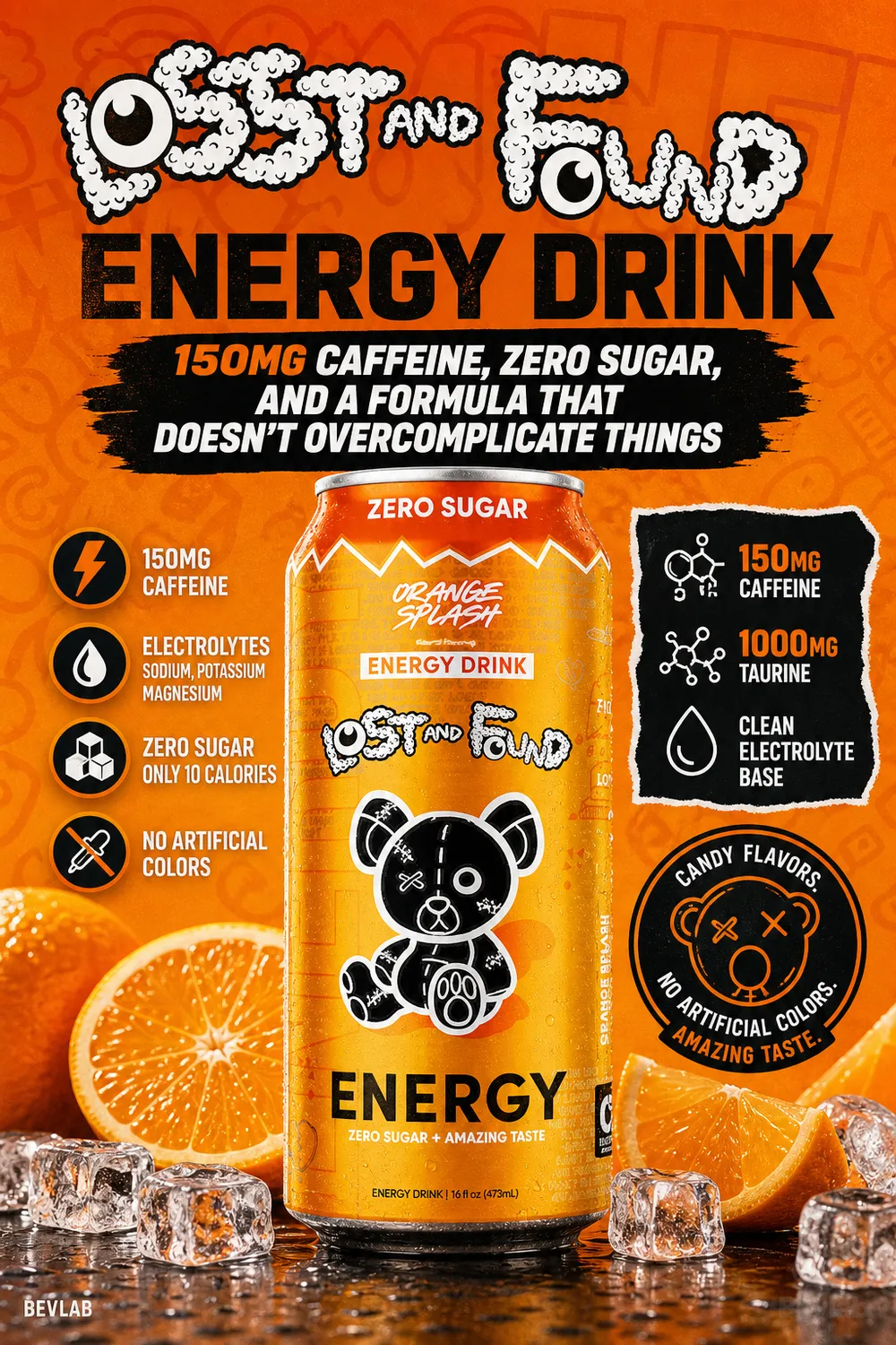 Lost And Found Energy Drink