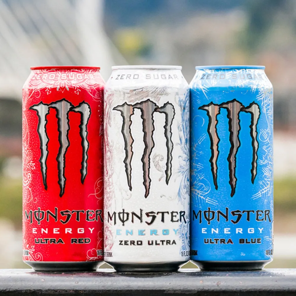 Monster Ultra variety pack showing multiple zero-sugar flavor cans
