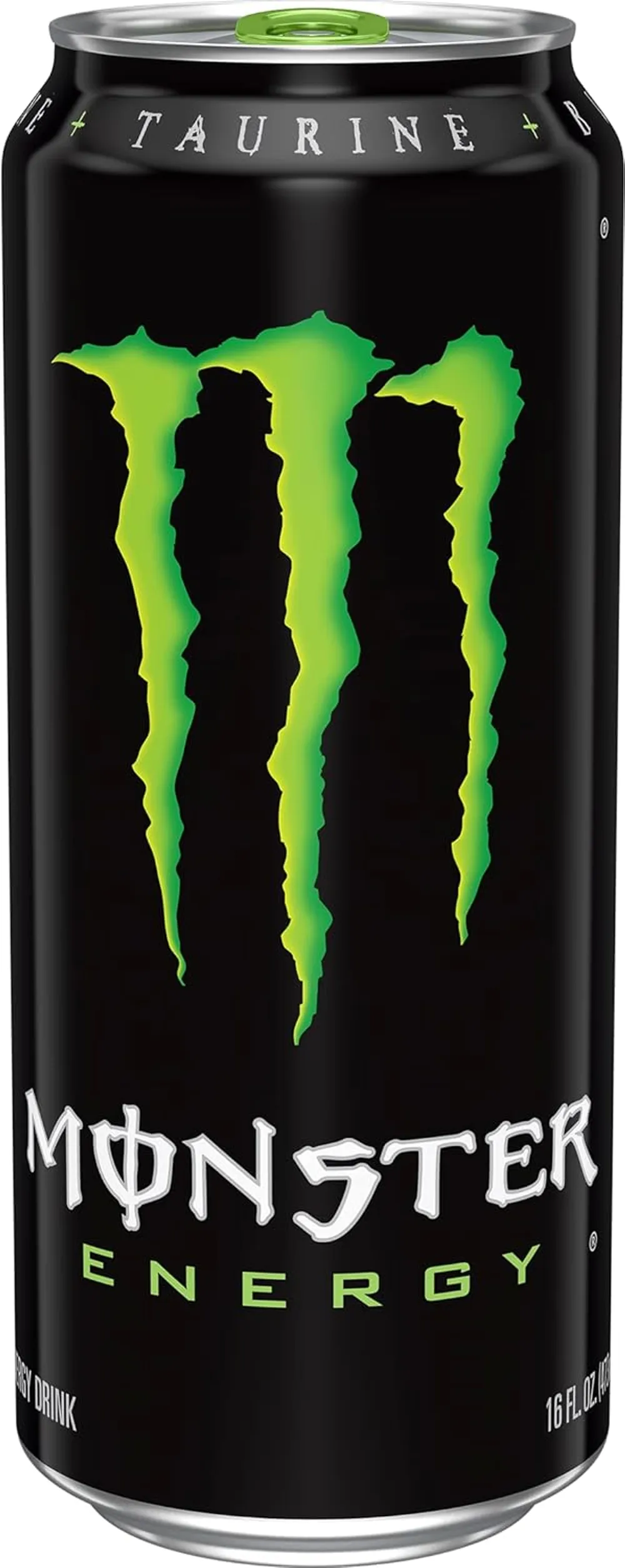 Monster Energy Drink original 16 fl oz black and green can