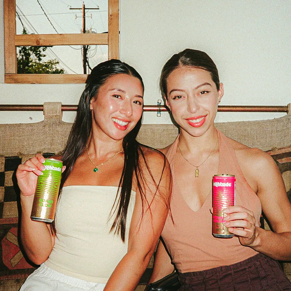 On the Brightside feel-good soda, made with PLT Health Solutions' Zembrin kanna extract