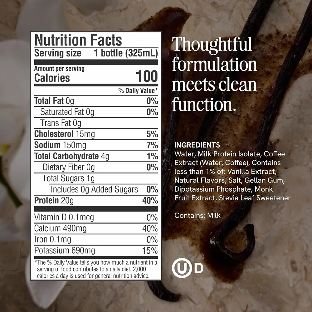Pres Protein Coffee Original Label