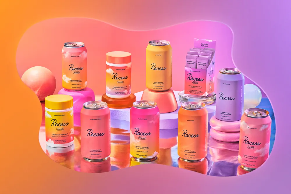 recess mood sparkling water