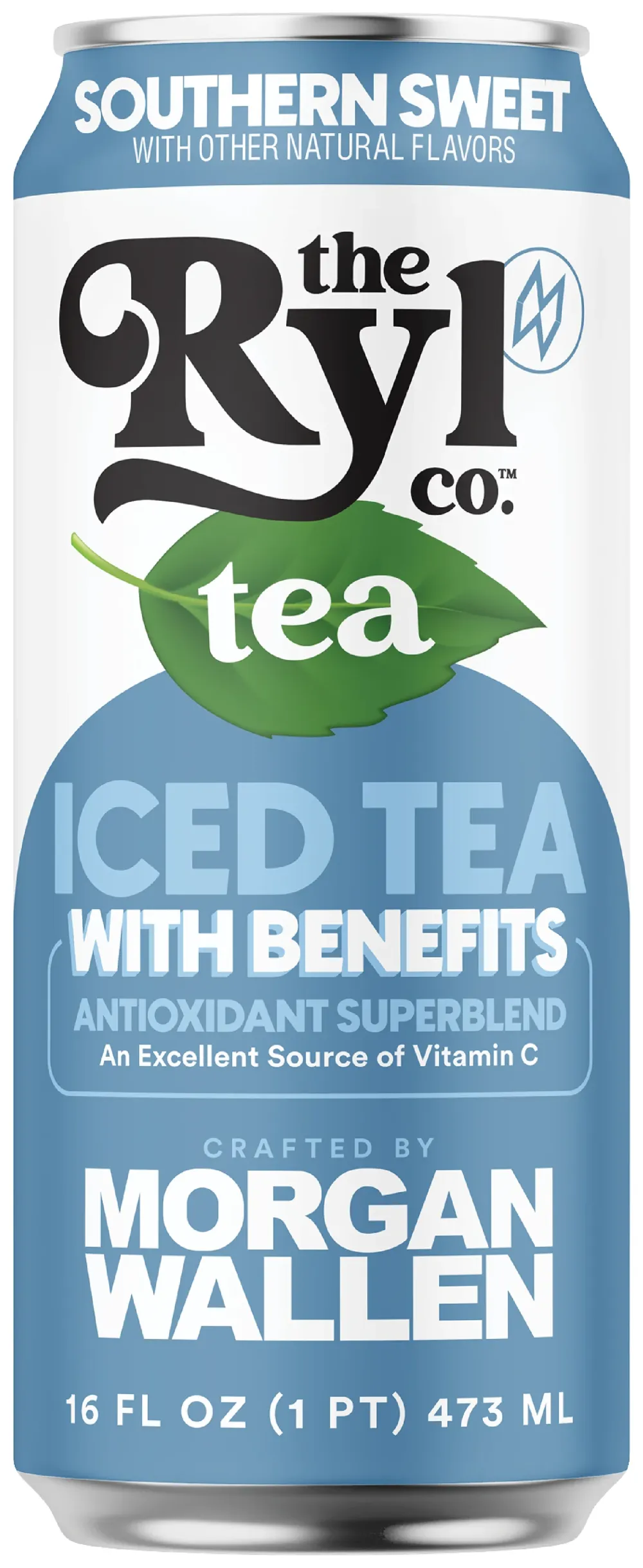 Ryl Iced Tea with Benefits ryl morgan wallen southern sweet iced tea can front
