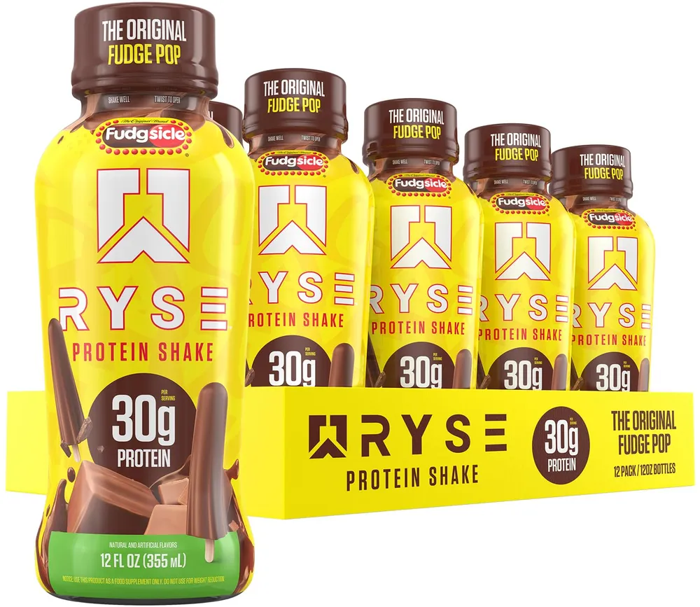 ryse protein shake rtd fudgsicle pack front