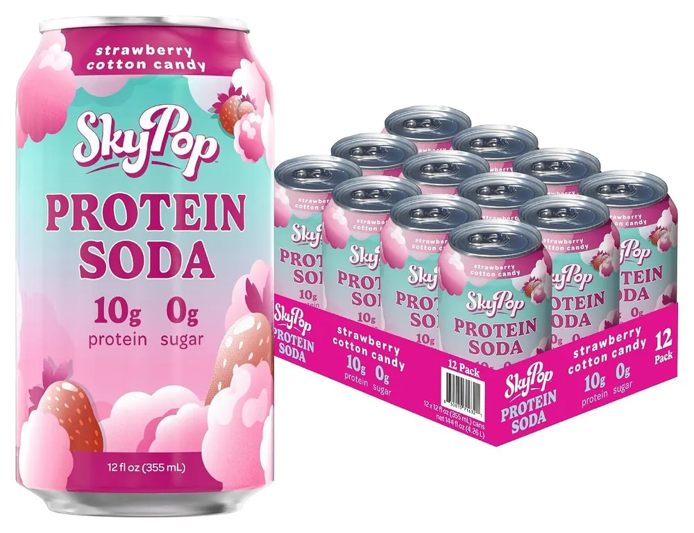 Skypop Protein Soda