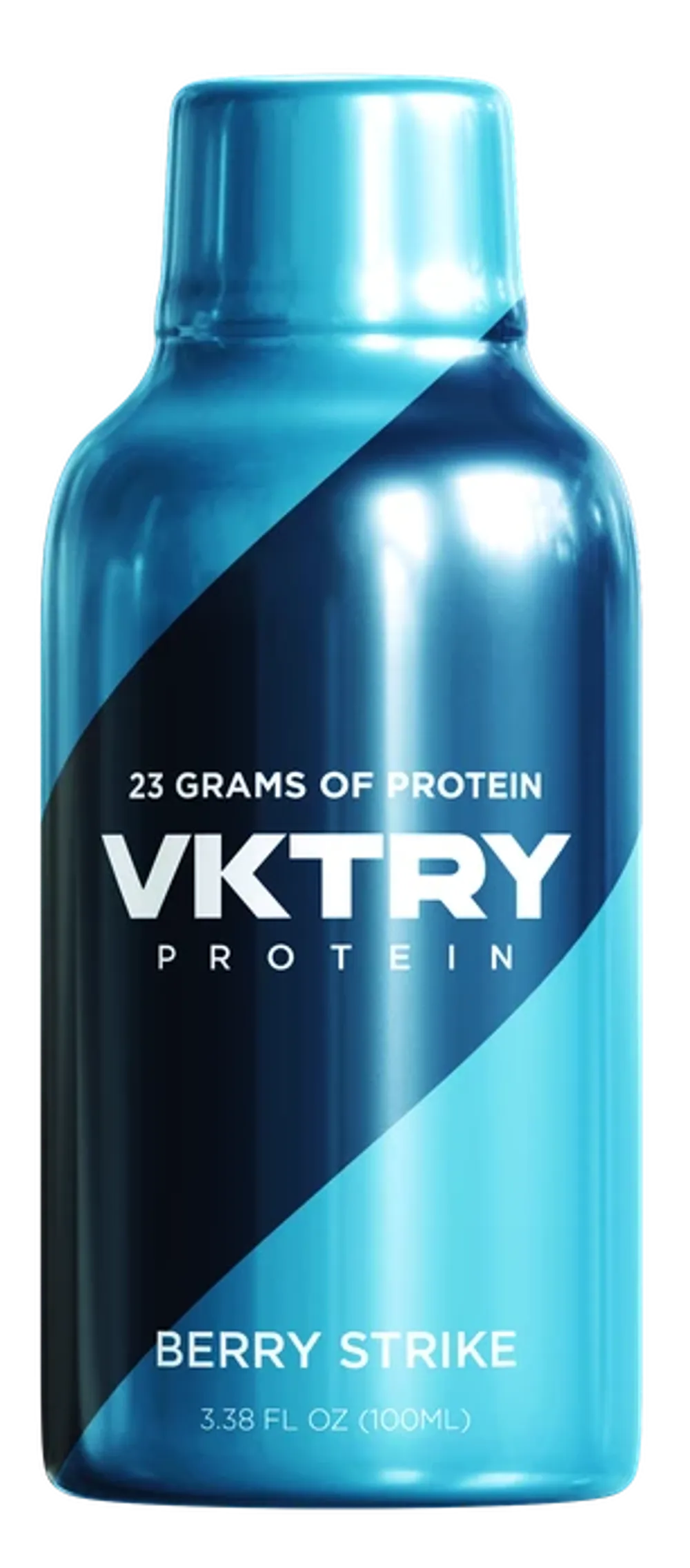 vktry protein shot berry strike bottle nutrition
