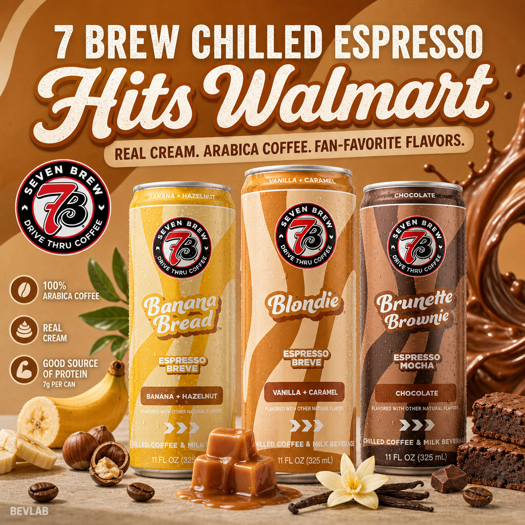 7 Brew Chilled Espresso Makes it Into Walmart