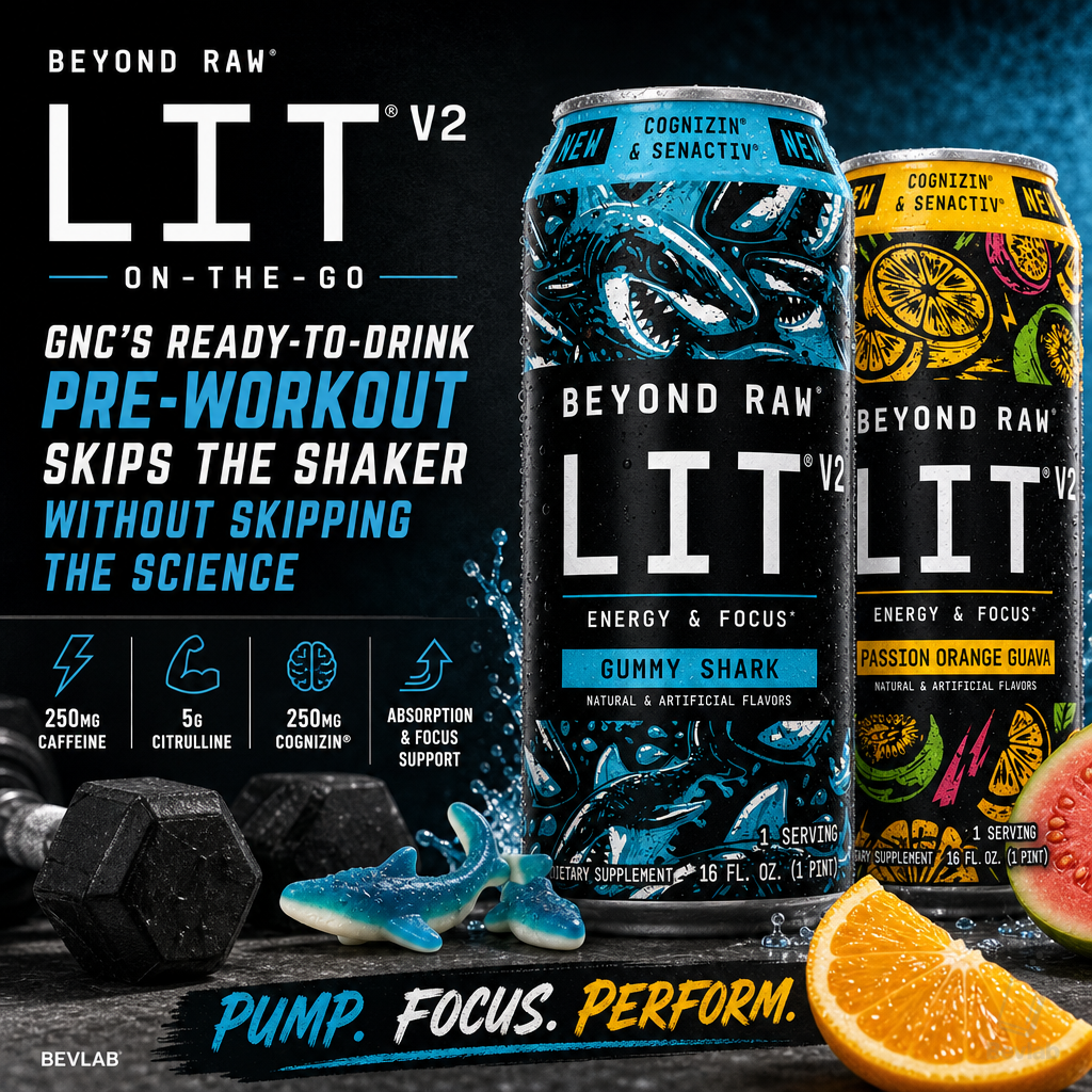 Beyond Raw LIT V2 On-The-Go