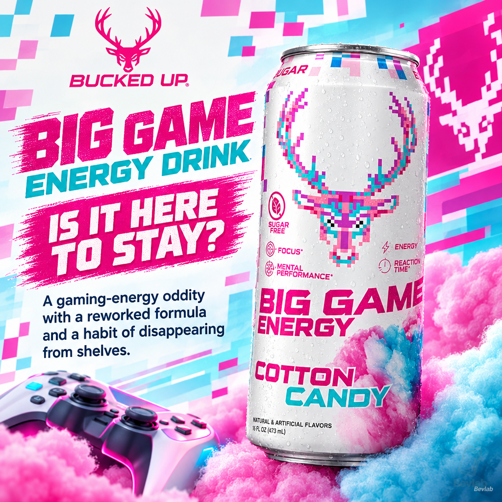 Bucked Up Big Game Energy Drink: Is it Here to Stay?