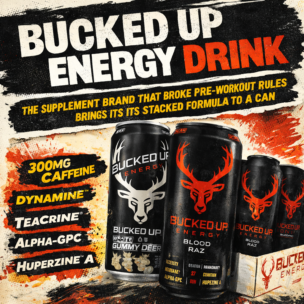 Bucked Up Energy Drink