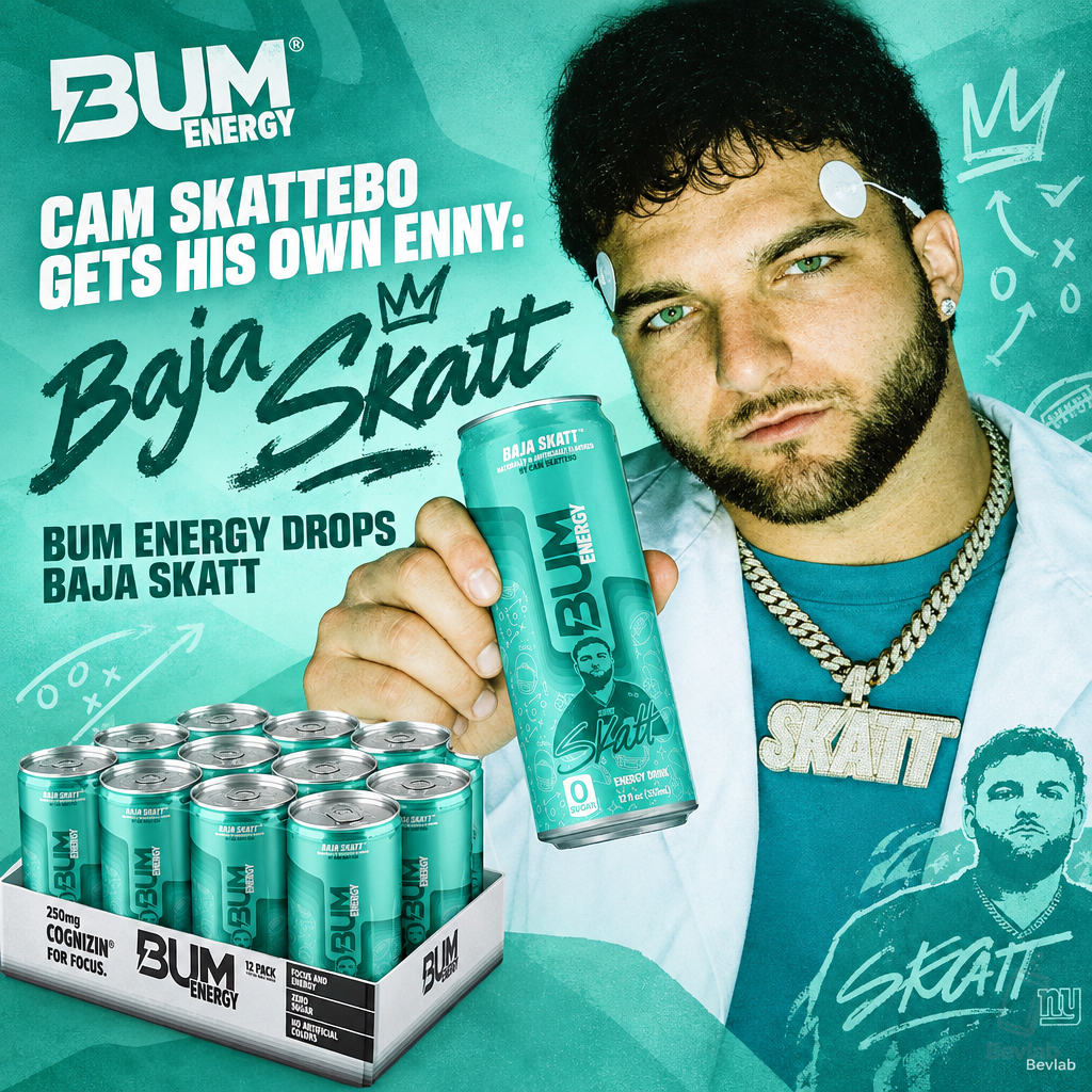 Cam Skattebo Gets His Own Enny: Bum Energy Drops Baja Skatt