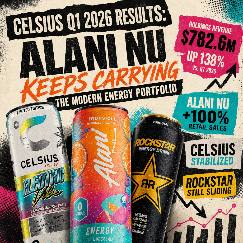 Celsius Q1 2026 Results: Alani Nu Keeps Carrying the Modern Energy Portfolio