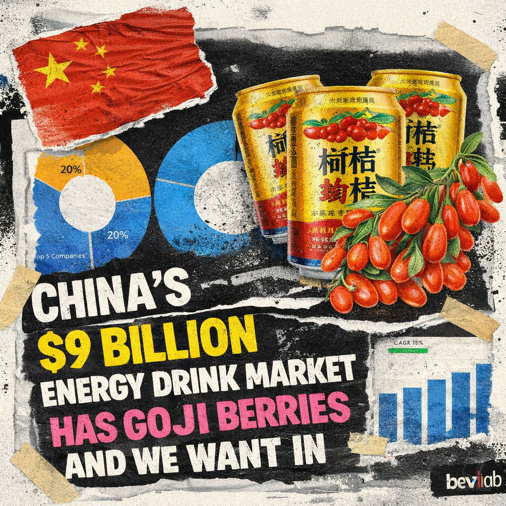 China's $9 Billion Energy Drink Market Has Goji Berries and We Want In