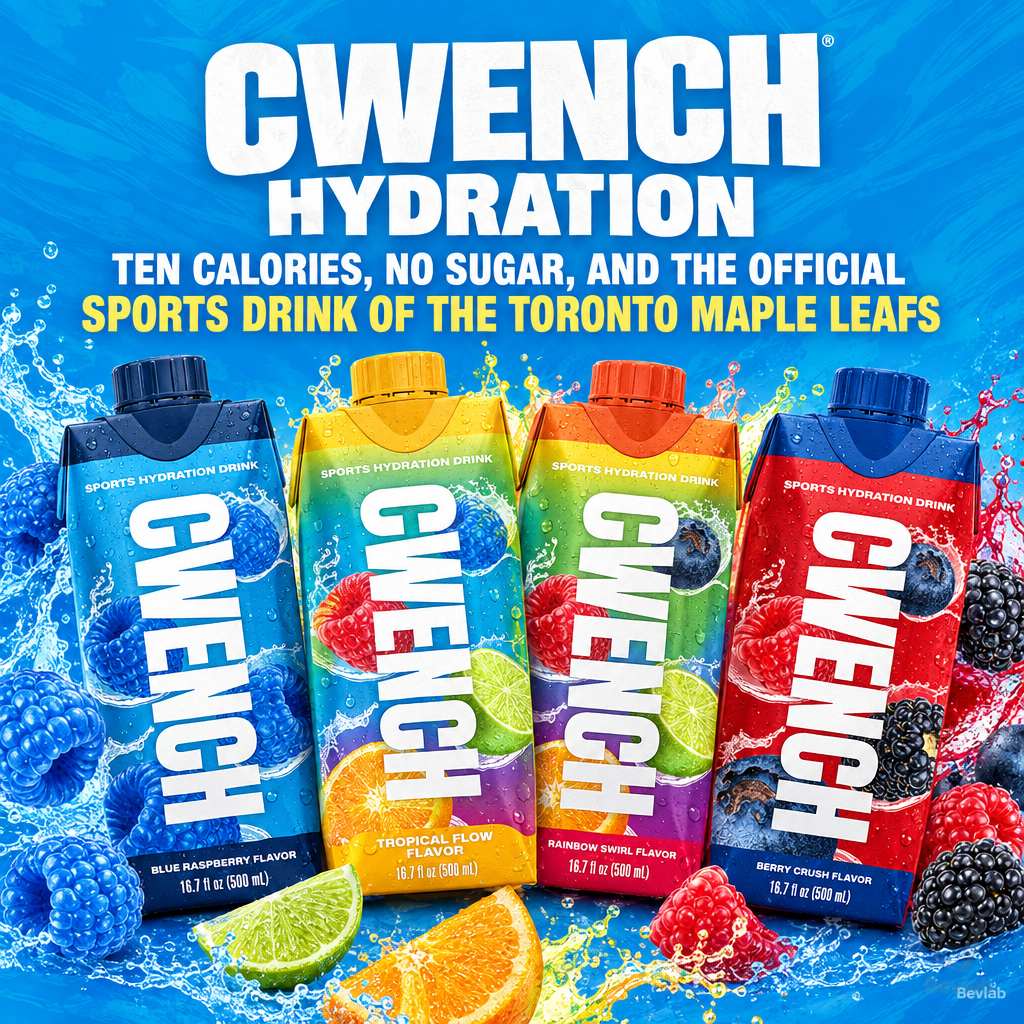 CWENCH Hydration: A Zero-Sugar Sports Drink Built Around Sodium