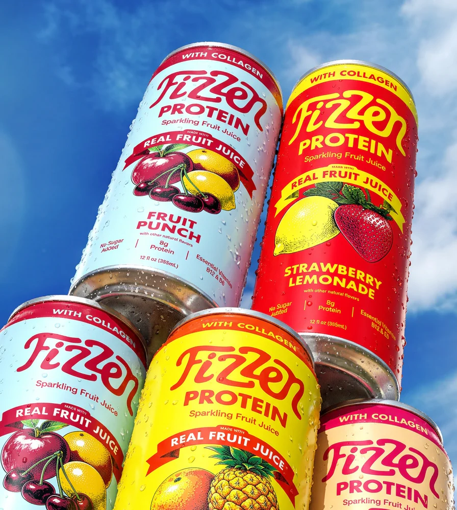 Fizzen Sparkling Fruit Juice Protein