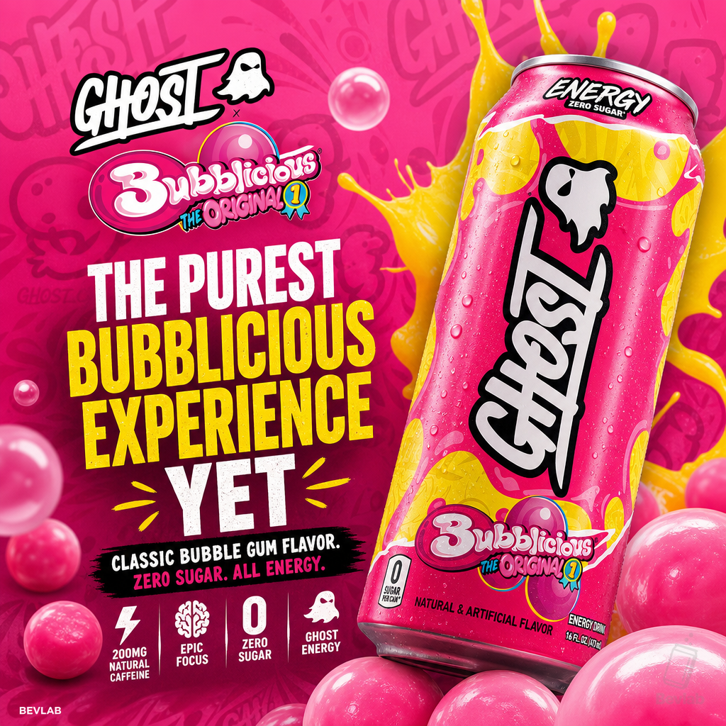 GHOST Energy x Bubblicious Original Is the Purest Version of This Collab Yet