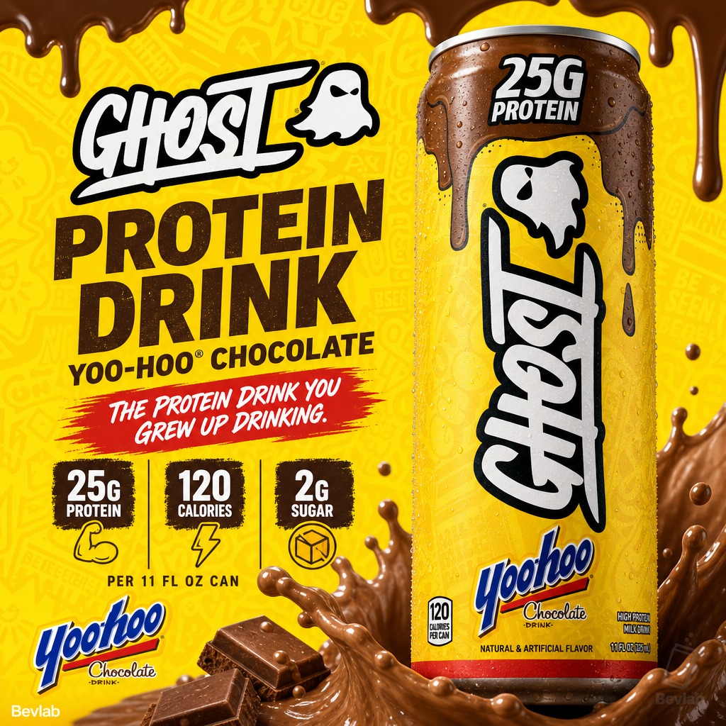 GHOST Protein Drink: A Yoo-Hoo Chocolate Collab!