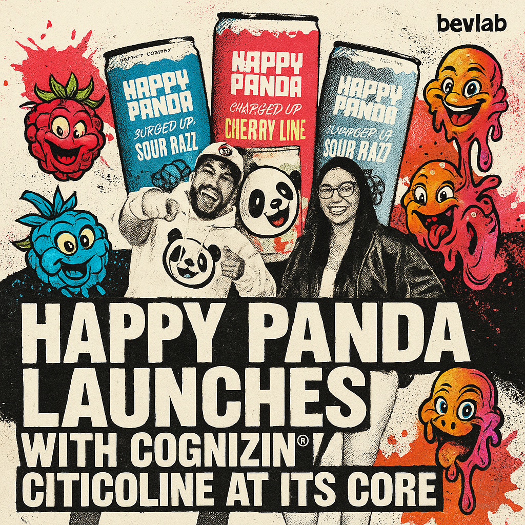 Happy Panda Launches With Cognizin® Citicoline at Its Core