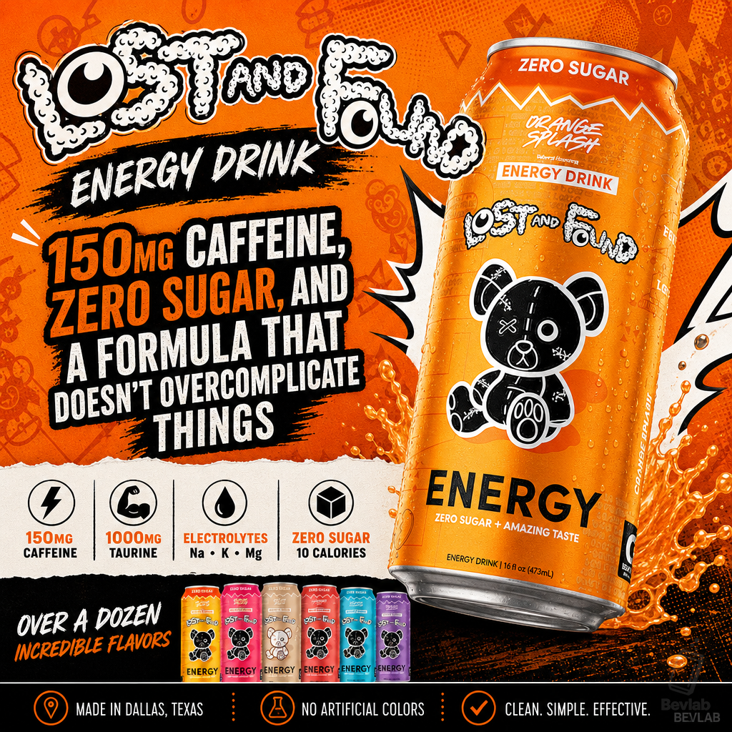 Lost and Found Energy Drink