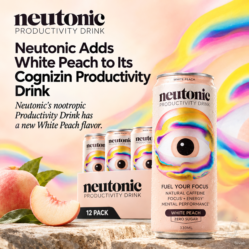Neutonic Adds White Peach to Its Cognizin Productivity Drink