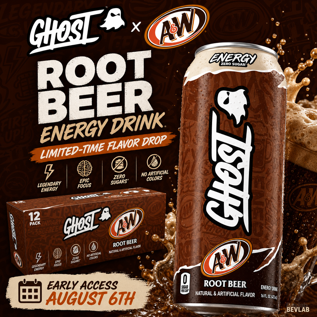 GHOST Energy x A&W Root Beer: A Limited-Time Flavor Drop
